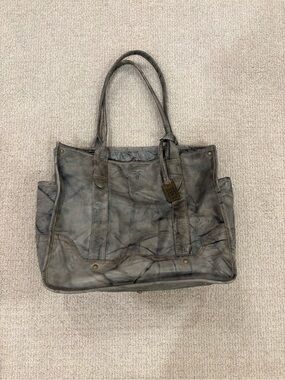 Frye Campus Shopper Distressed Leather Tote Bag